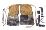Japanese Samurai Armour Haidate & Do Parts, Edo Period 1603-1868