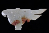 Chinese Nephrite Jade Avian Pendant