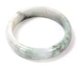 Light Green and Grey Chinese Bangle Bracelet