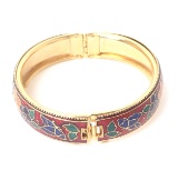 Chinese Cloisonne Enamel Bangle