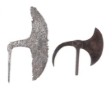 Early American Excavated Axe & Halberd