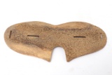 Inuit Bone Snow Goggles, 20th Century