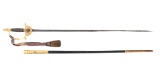 Scotland King bodyguard Sword, Scabbard, & Knot