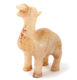 Chinese Hardstone Carved Camel