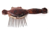 African Tribal Wood Comb