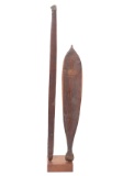 Two Aboriginal Weapons, Atl-Atl & Woomera