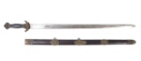 Chinese Jian Sword & Scabbard