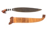 Philippines Moro Barong w/ Scabbard & Thick Blade