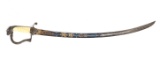 American Eagle Head Pommel Cavalry Sword, 1805â€“1820