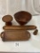 Wood Bowls, Candleholder