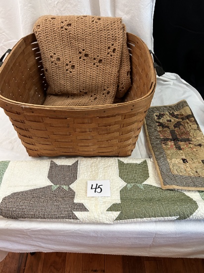 Basket, decorative