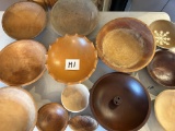 Wood bowls