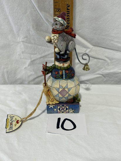 Jim Shore- Heartwood Creek #4017425 - Winter's Whimsy, 2009 (no box) - Exce