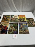 Vintage Comic Books- Gold Key - Korak Son of Tarzan - 12 cent - total of 7