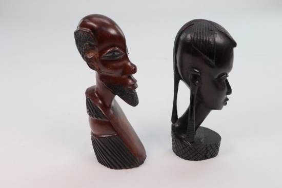 Hand Carved African Figures