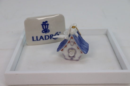 Lladro Bird House Ornament
