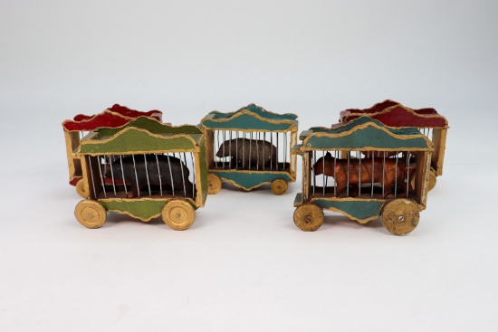 Antique Circus Cars