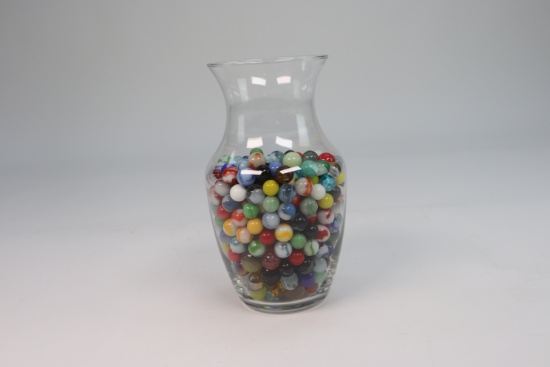 Vintage and Modern Toy Glass Marbles