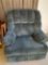 GREEN RECLINER