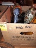 MISC JARS AND VASES