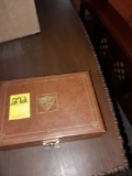 JEWLREY BOX WITH MISC ITEMS