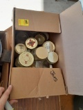 BOX OF MASON JARS