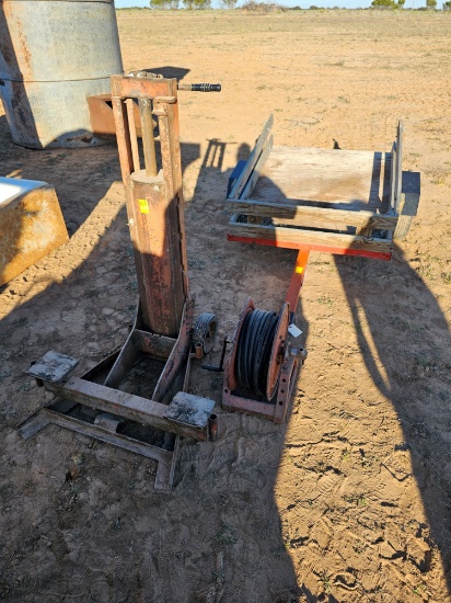 JACK, AIRHOSE REEL, SMALL BALL TRAILER