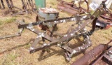 one row V cultivater with planter