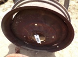 John Deere H rear wheel
