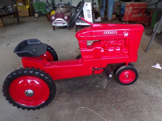 Farmall M pedal tractor