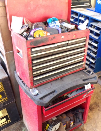 Craftsman tool box with contents