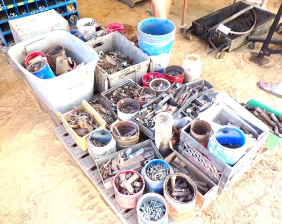 2 Pallets of nuts and bolts