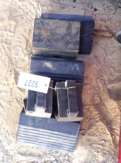 Pile of wheel scotches