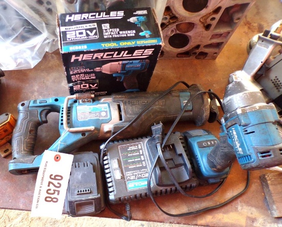 Hercules battery operated tools
