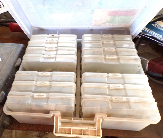 Box of assorted sockets