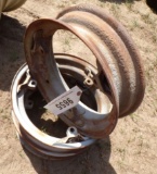 3 Farmall front wheels
