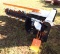Skid steer trencher