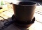 Iron pot and 2 iron skillets