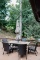 Rectangle Patio Table, Chairs and Umbrella
