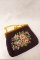 Embroidered Purse with Bakelite Handle - 1943