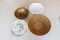 Bowls, Cake Dish and Cutting Boards