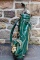 Burton Green Leather Golf Bag with Clubs