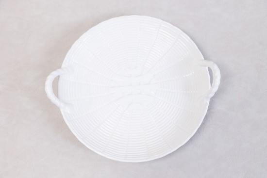 Loucarte White Serving Platter