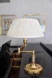Gold Swing Arm Lamp