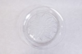 Christmas Glass Serving Tray
