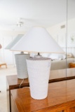 Ceramic White Lamp
