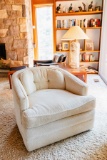 Post Modern Swivel Accent Lounge Chair