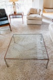 Post Modern Glass Cocktail Table