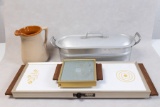 Mid Century Modern - Server, Hot Plates & Coffee Mug