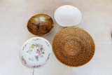 Bowls, Cake Dish and Cutting Boards